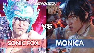 Tekken 8 High Level Replay | Sonic Fox (Feng) vs Monica (Law)