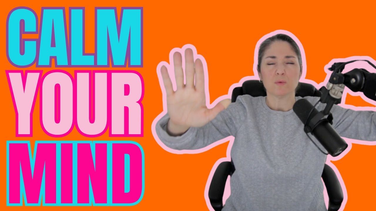 How to calm your mind as a singer - YouTube