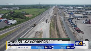 INDOT reveals details of eastbound I-465 work