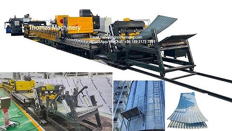 High quality Agro silo machines / Silo corrugated sheet production line
