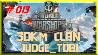3DKM - World of Warship - Perfektes Zusammenspiel von Schlachter und Zerstörer (Judge_Tobi)