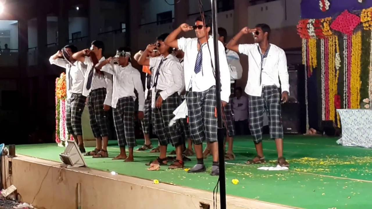 LAZY  DANCE BY RSR ENGG COLLAGE STUDENTS 2011 2015   NELLORE