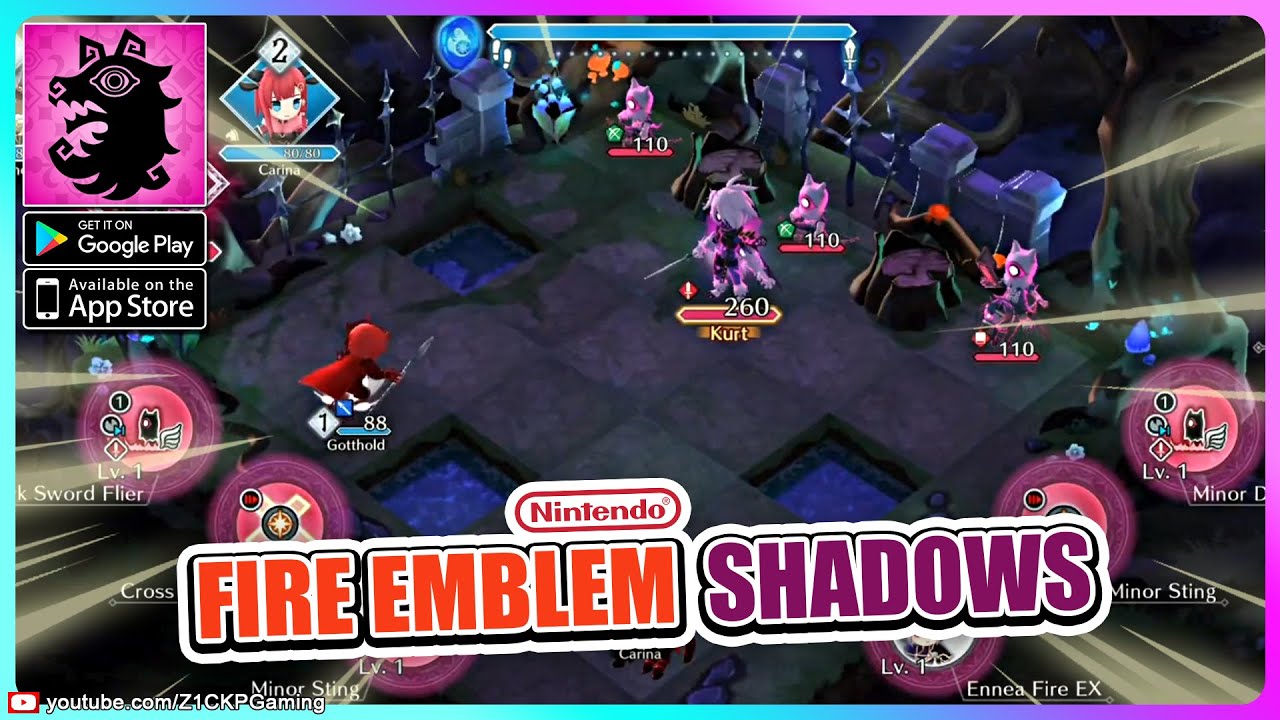 FIRE EMBLEM SHADOWS android & iOS (Full Unskip Story) - Z1CKP Gaming