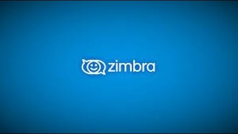 Zimbra Mail Server Configuration #Class  01