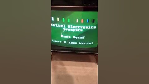 #intellivision #bombsquad intro