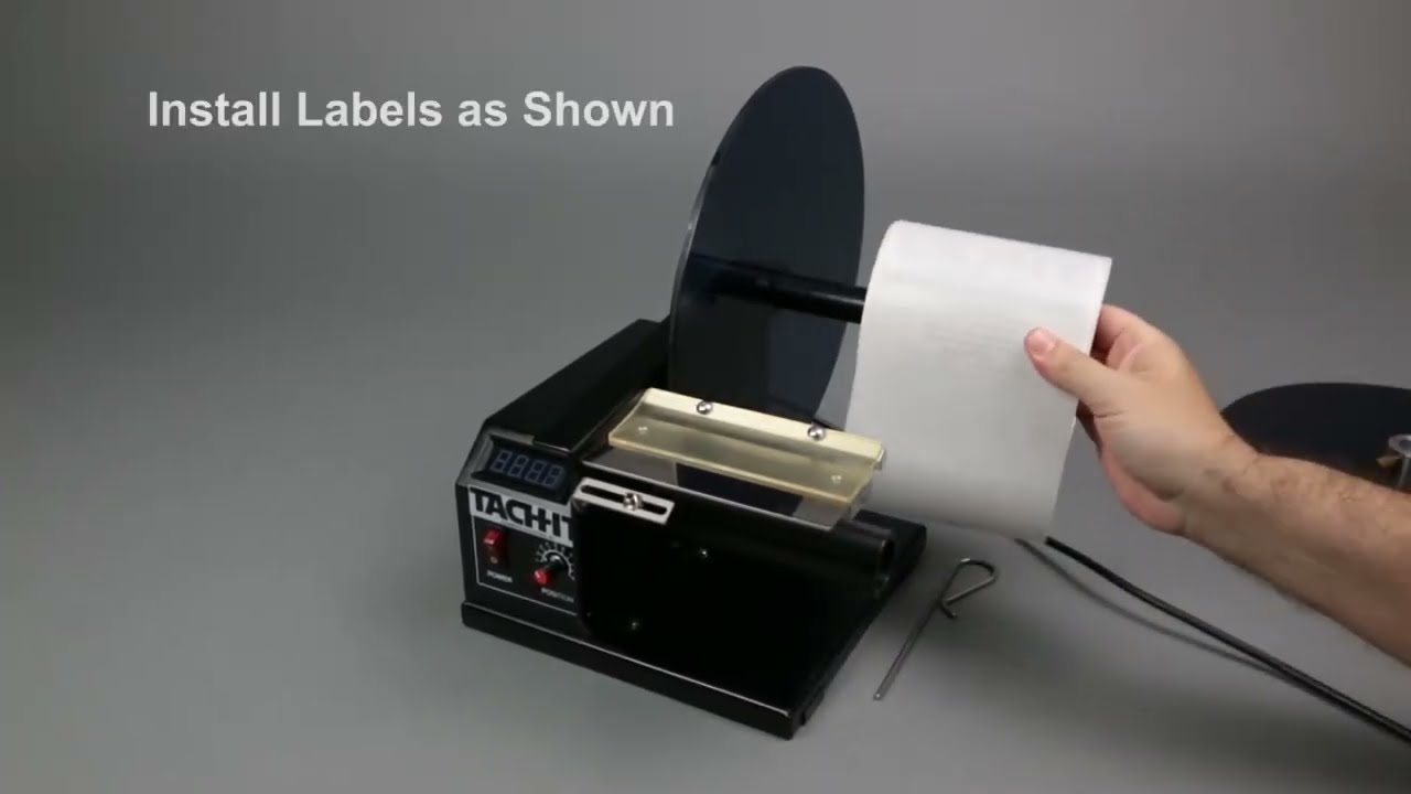 Tach It SH414D Premium Semi Automatic Label Dispenser Available