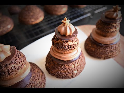 零失敗法式甜點,修女泡芙 La Religieuse