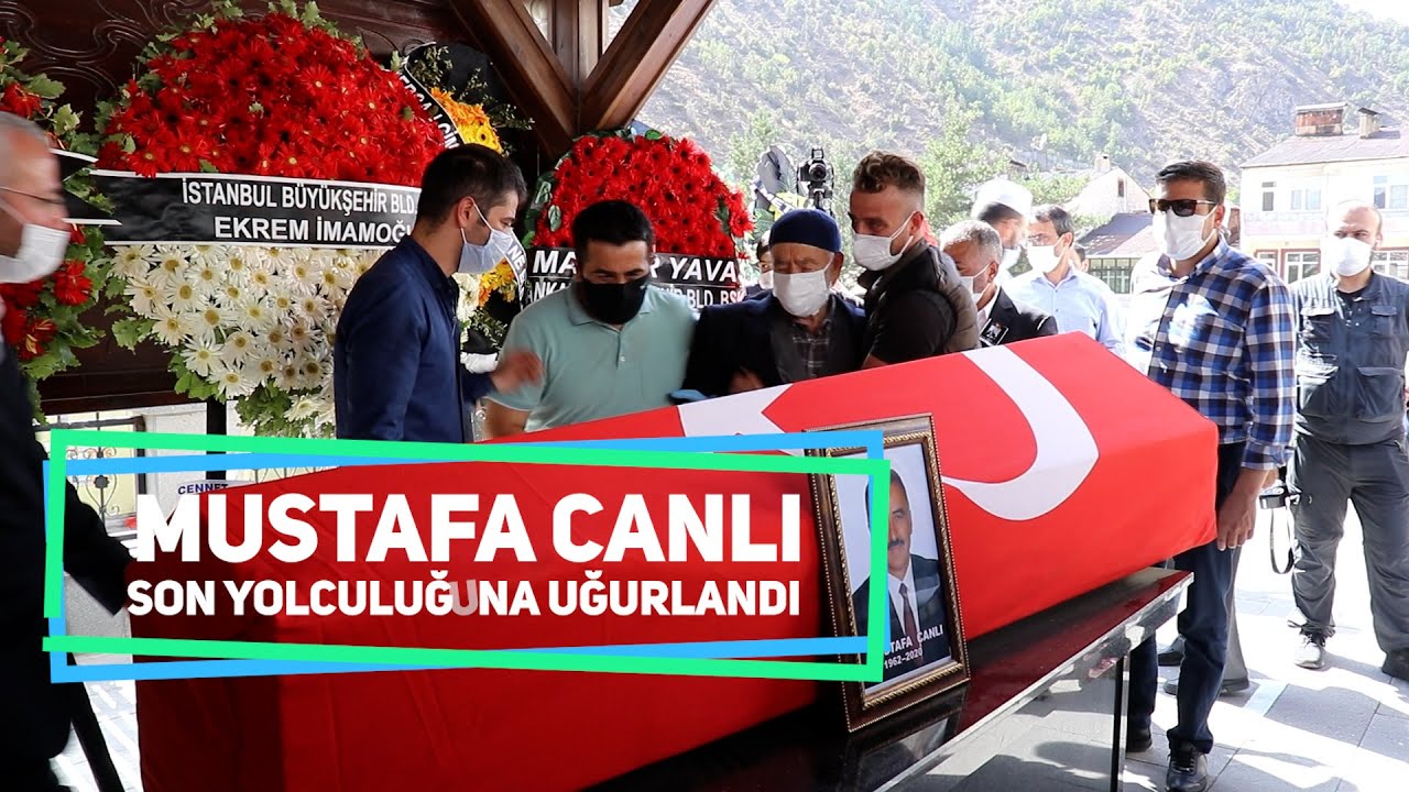 Mustafa Canlı son yolculuğuna uğurlandı