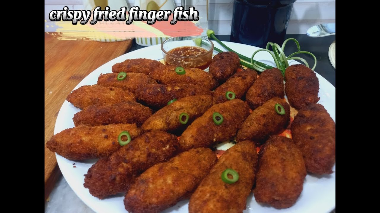 Crispy fried finger fish recipe by desi mix cooking cuisine