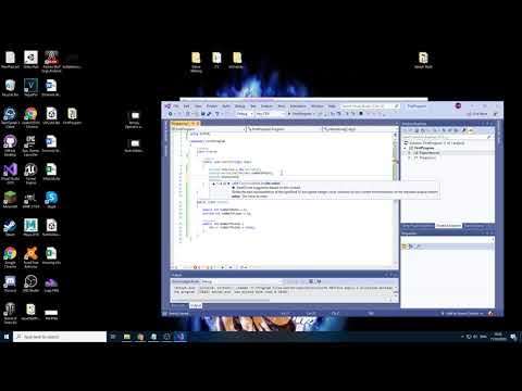 Visual Studio C# Programming Tutorial 11 Encapsulation