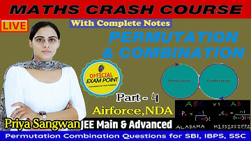 Permutation and Combination - Shortcuts & Tricks part - 4