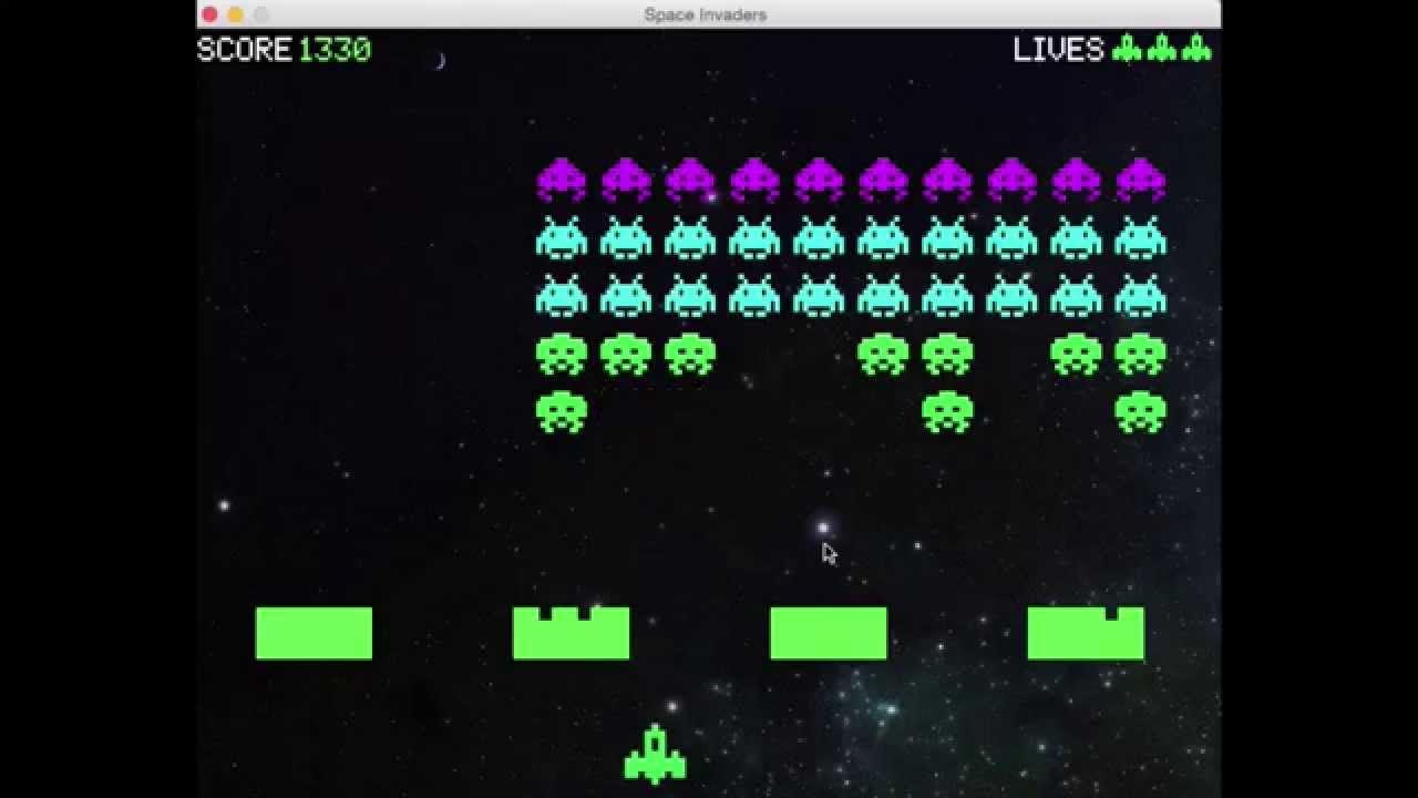 Space Invaders using Python - YouTube