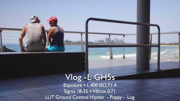 GH5s Log, CineD & CineV Colour Profiles