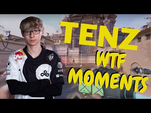 WHEN TENZ WAS BEING AN AIMBOT !! ALL ENEMIES WERE FRIGHTENED !! TwitchValorant Clips
