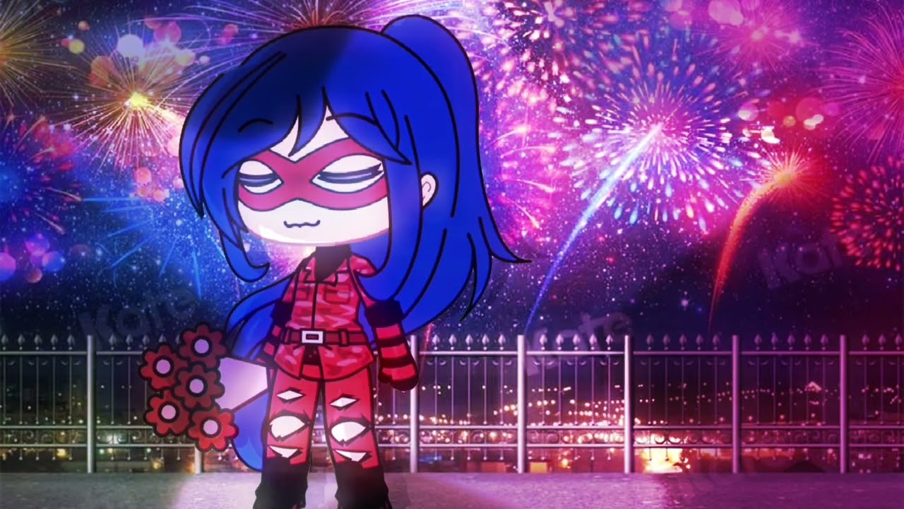 💐Happy valentine’s day! 💐// #ladynoir #valentineday #gachalife #miraculous