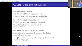 First order rigidity of high-rank arithmetic groups - Alexander Lubotzky