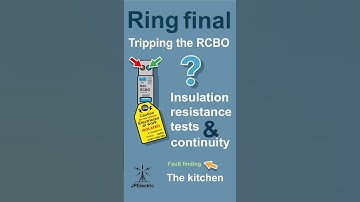 Finding the fault.  Part one #electrician #electrical #electric