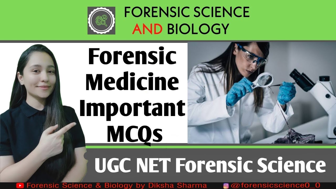 Forensic Medicine MCQs || UGC NET Forensic Science || December + June ...