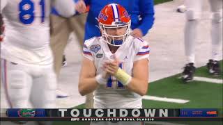 Jones Zooms Up The Middle For Touchdown Florida Vs Oklahoma Cotton Bowl Classic Highlights 2020