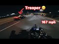 Outrunning Cops at 167MPH on a Ninja ZX-6R – INSANE Footage! 
