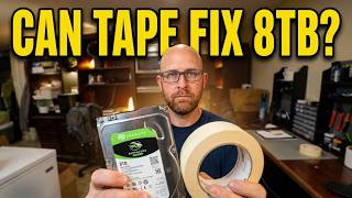 Thumbnail for A Broken 8TB Hard Drive # Let's Tape It