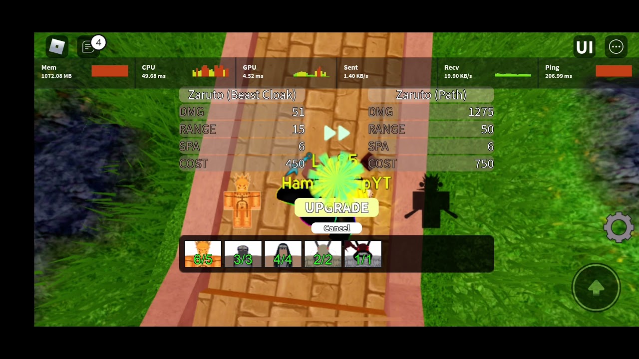 Getting 6 star Naruto