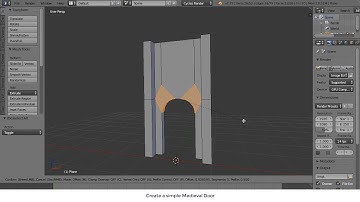 Create a simple Medieval Door with Blender - Tutorial
