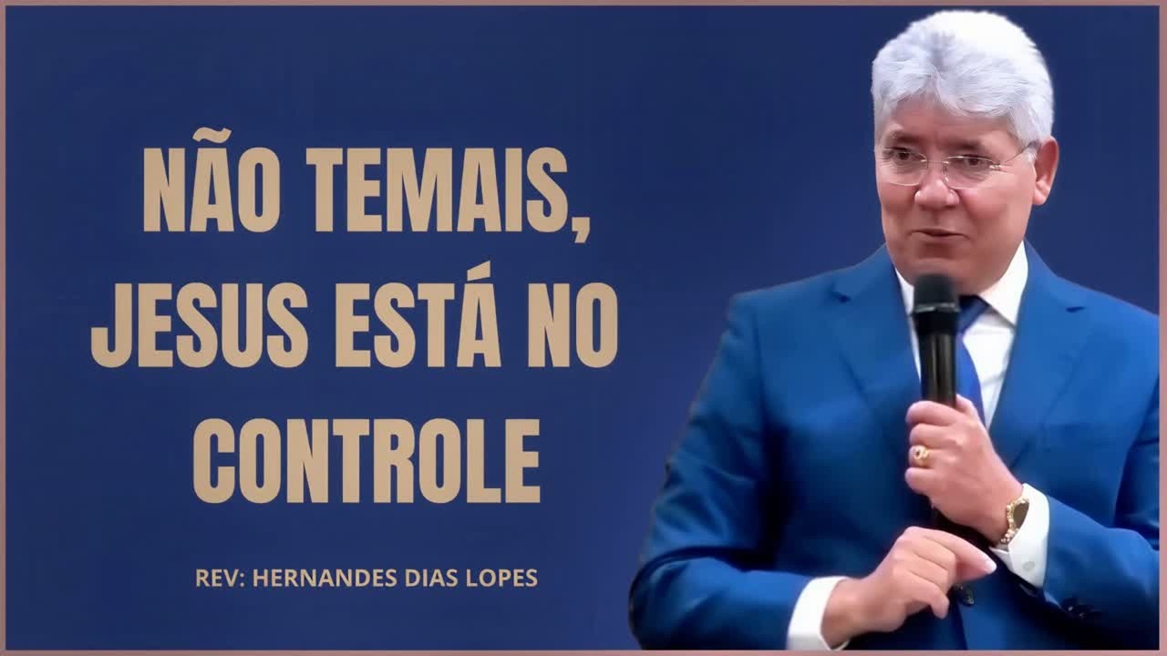 QUANDO A TEMPESTADE CHEGA, CRISTO CONTINUA NO CONTROLE!