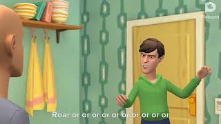 Classic Caillou eats all the windows and doors/Grounded S4 V1 EP6