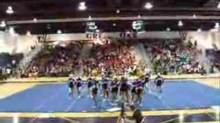 BHS Cheer Competition at Regionals 2008