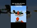 you play with prime technoblade☠#backrooms#minecraft#bedwars#gaming#hypixel#technoblade