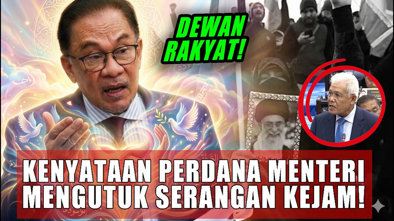 DS ANWAR  PENERANGAN DAN KENYATAAN PERDANA MENTERI MENGUTUK SERANGAN KEJAM Z10N1$!
