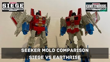 Seeker mold Comparison, Siege vs Earthrise