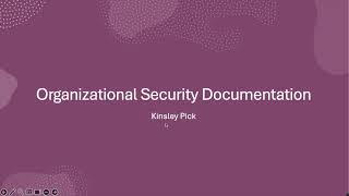IT Security Presentation    SD 480p
