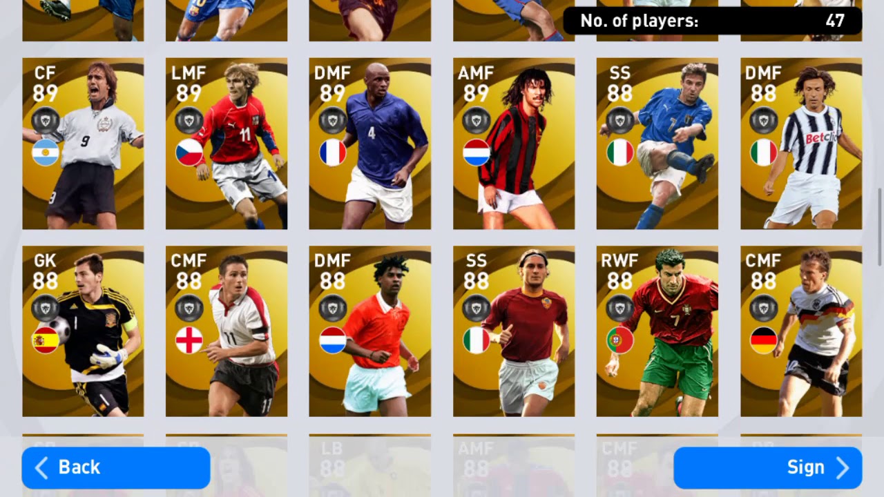 FREE LEGENDS IN PES 2021 MOBILE 😱😱🔥🔥🎉🎉