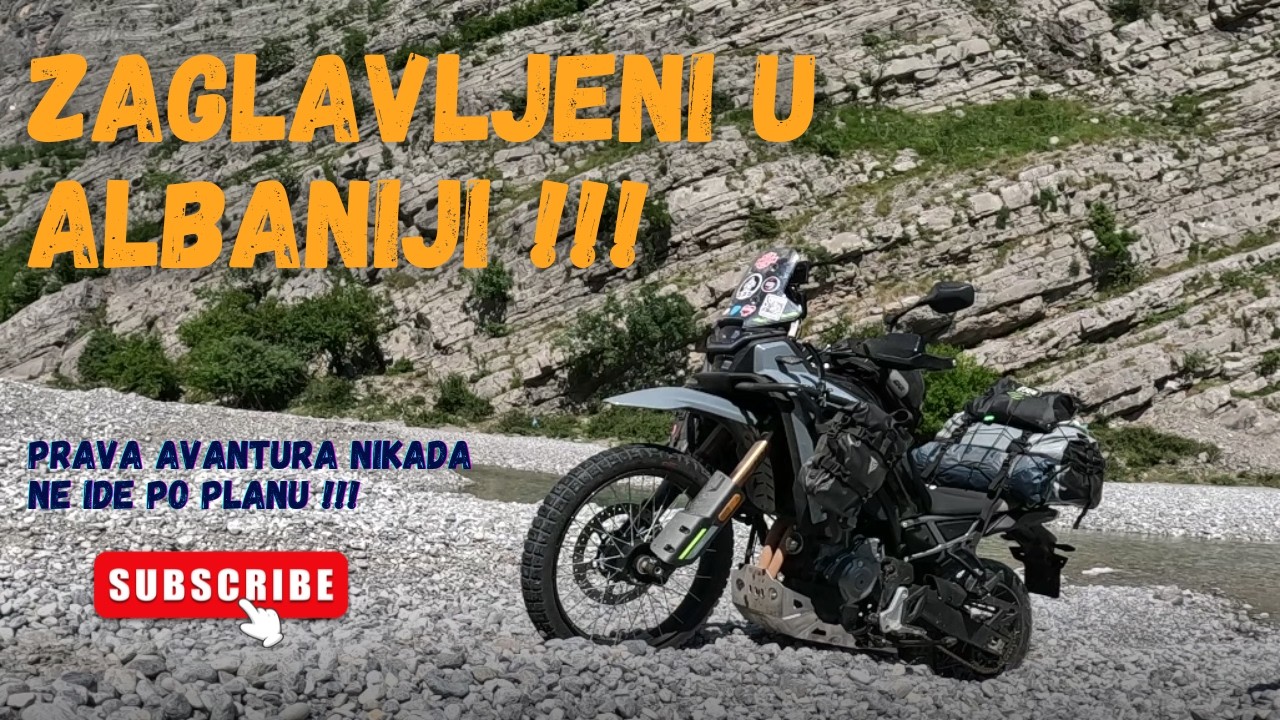 Pod zvezdama Crne Gore #2 – Zaglavljeni na SH20 u Albaniji! Dolina Grebaje → Kanjon Mrtvice