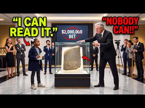 Billionaire Bet $2 Million "Nobody Can Read This" — Poor Black Child Did, Everyone Gasped