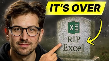 The end of Microsoft Excel