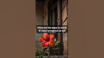Signs to check the Arrogance | Ustadh Mohammad Baajour |