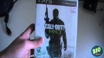 Call of Duty: Modern Warfare 3 (PS3) Unboxing