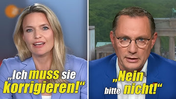 AfD-Chef Tino Chrupalla Wird Von ZDF-Moderatorin Eiskalt VORGEFÜHRT!