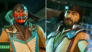 Mortal Kombat 11 - Sub-zero Vs Sub-zero (Mirror Match) - All Intros Dialogues