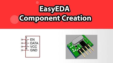 EasyEDA Tutorial: How to add Custom Components with Symbols, Footprints & 3D Models