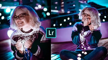 Lightroom Amazing Blue Bokeh effect photo editing | lr tutorial | 2020 New Editing | Tutorial