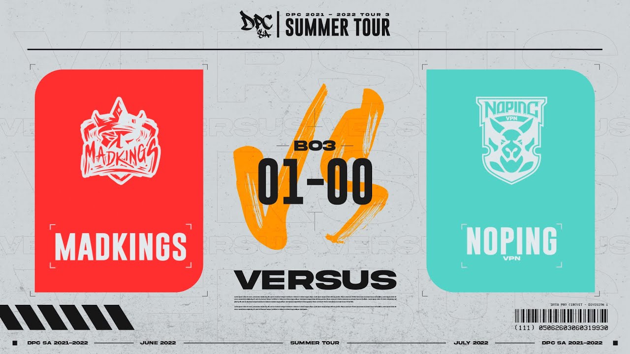 MadKings vs NoPing Esports | Game 2 | SA DPC Division 2 | Dktruman & Bowie
