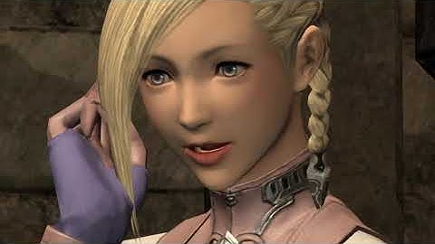 When Urianger speaks in cursive FFXIV