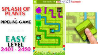 Splash of Plants | EASY | Level 2401 - 2450 Walkthrough | SkillGameWalkthrough screenshot 2