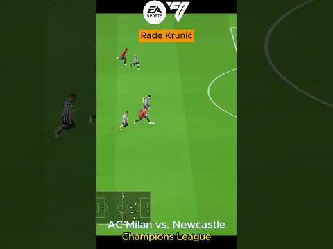 Rade Krunić ⚽AC Milan vs. Newcastle