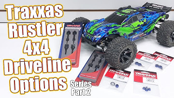 Drivetrain Overhaul! Traxxas Rustler 4x4 VXL Full Upgrade Project Truck Part 2 | RC Driver