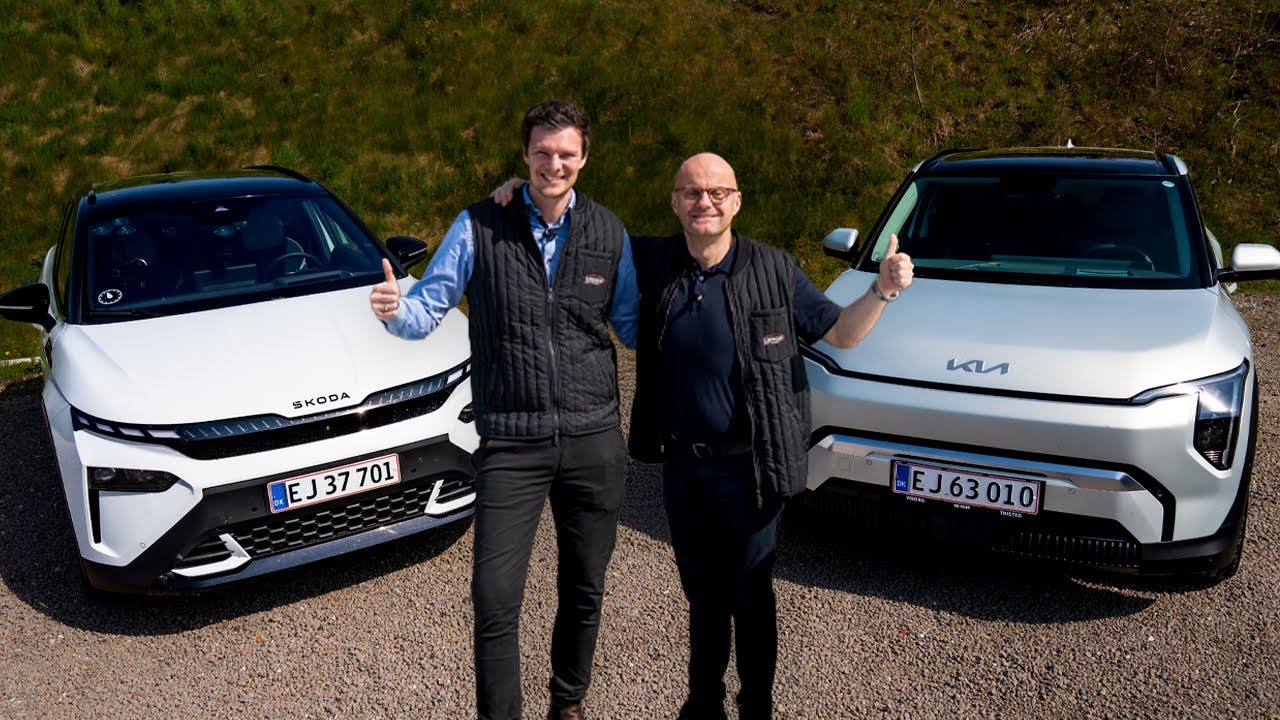 Kia EV3 vs Skoda Elroq – topmøde i mellemklassen